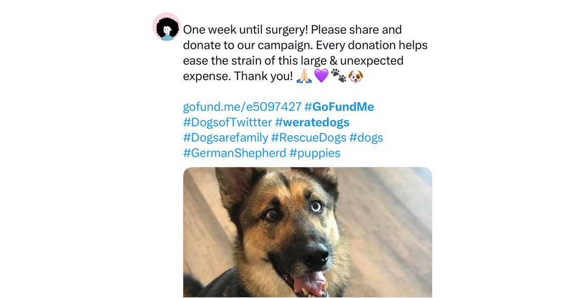 Twitter post