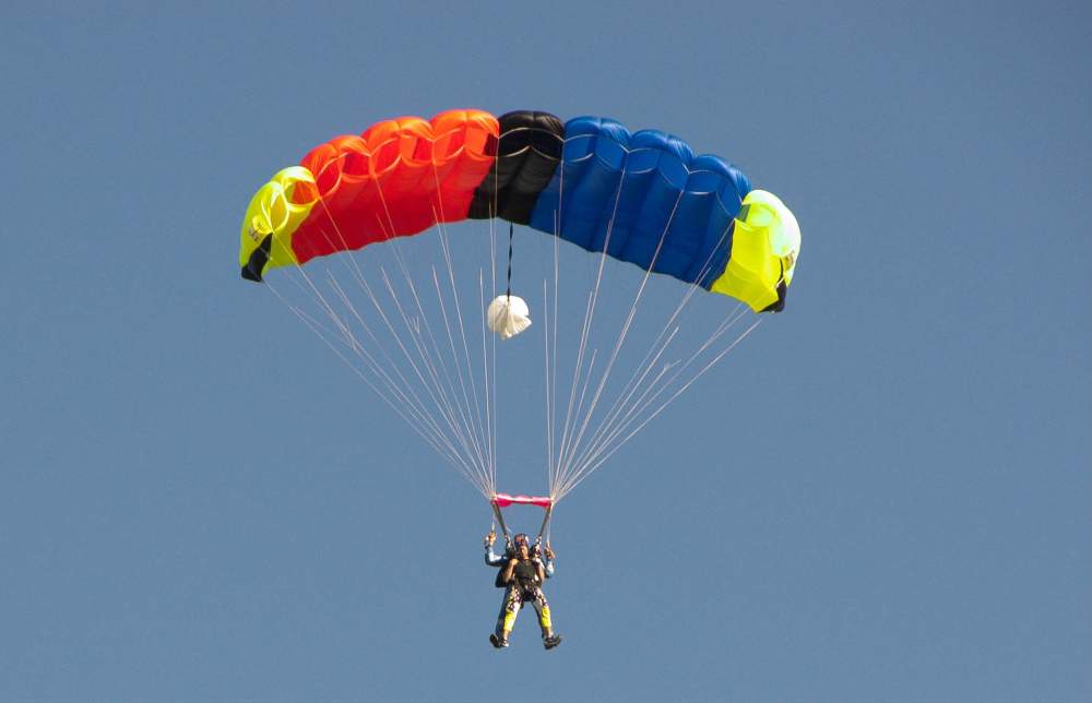 skydiving